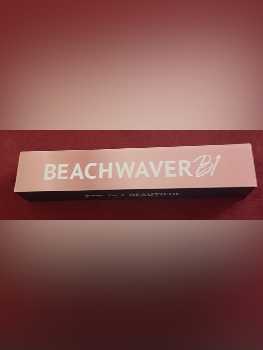 Beachwaver B1 Rotating Curling Iron | B1 in Midnight Rose